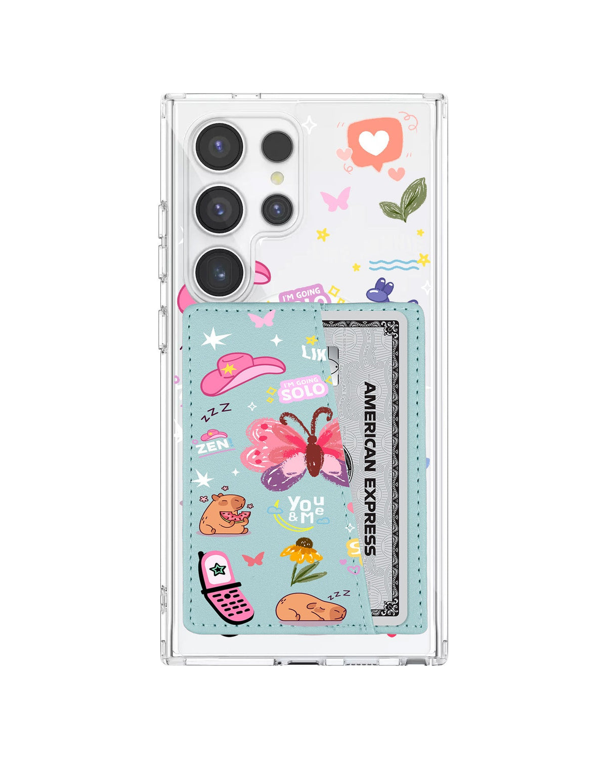 Android Leather Wallet Case - Jennie