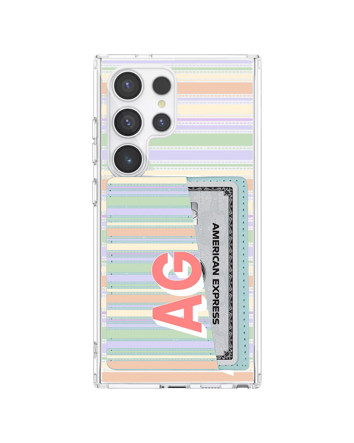 Android Leather Wallet Case - Dreamy Pastels