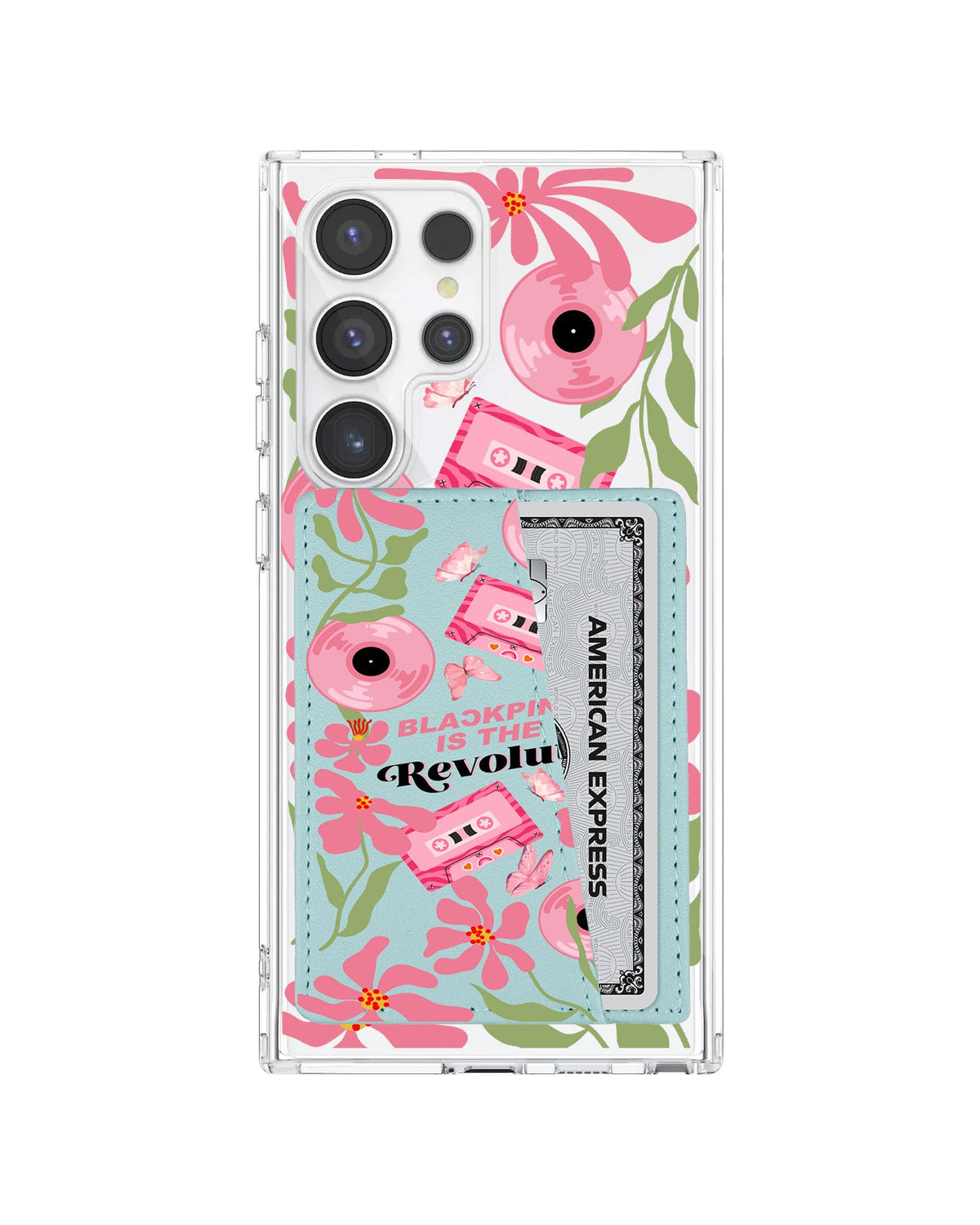 Android Leather Wallet Case - Blackpink 3