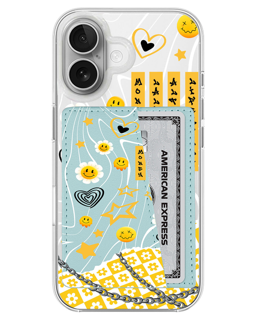 iPhone Leather Wallet Case - Lisa 2