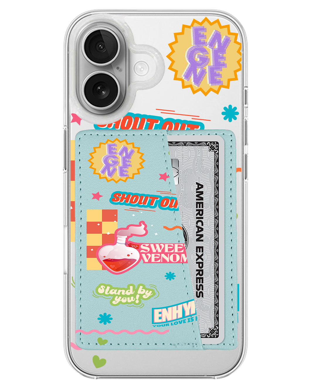 iPhone Leather Wallet Case - Enhypen 1