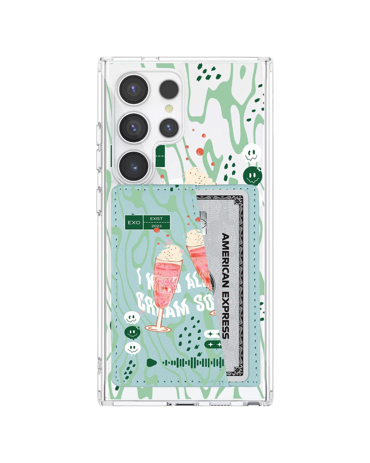 Android Leather Wallet Case - EXO 1