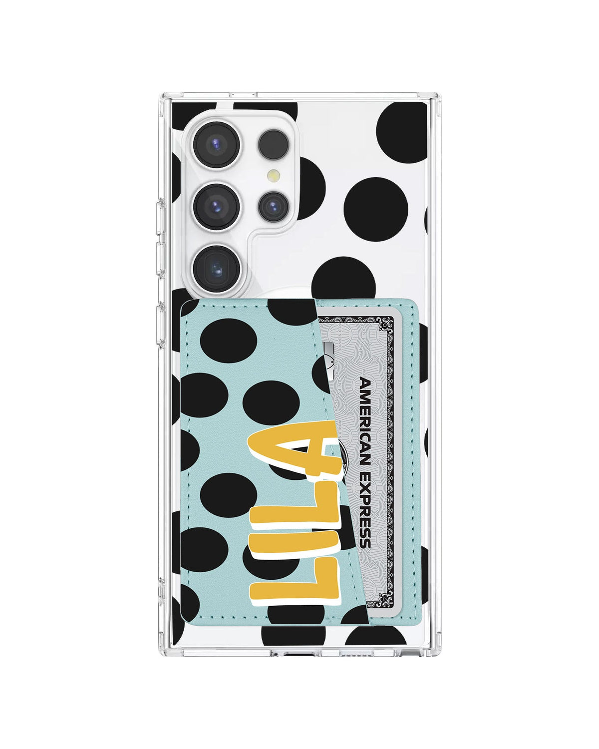 Android Leather Wallet Case - Ladybug Love
