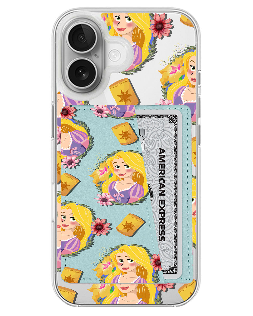 iPhone Leather Wallet Case - Rapunzel