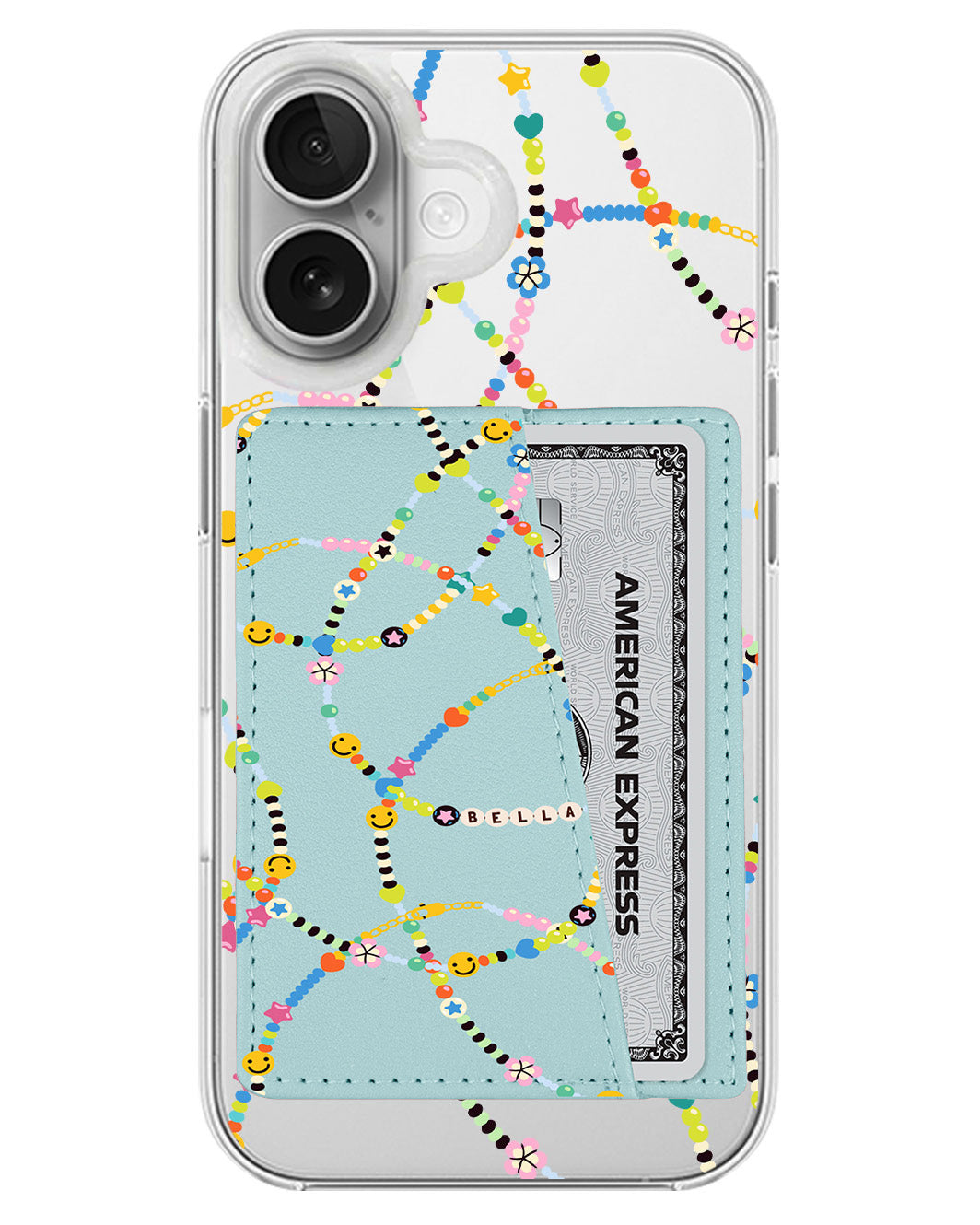iPhone Leather Wallet Case - Sweet Connections