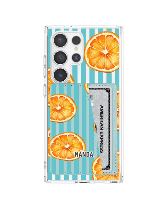 Android Leather Wallet Case - Sunshine Slices