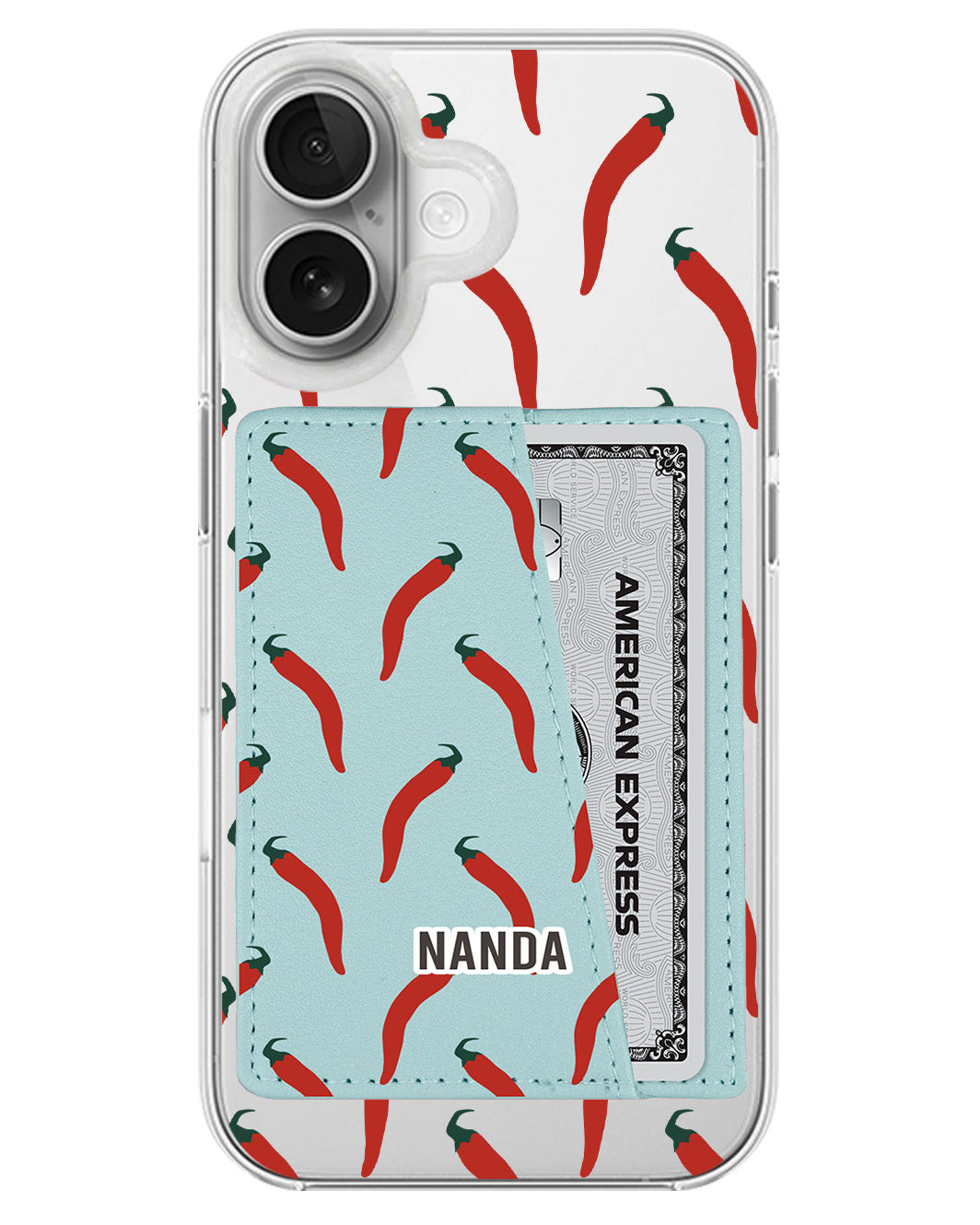 iPhone Leather Wallet Case - Hot Stuff