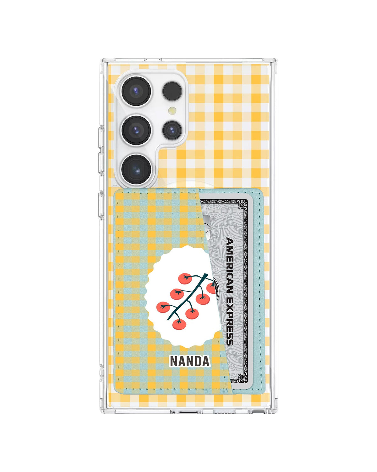 Android Leather Wallet Case - Picnic Day