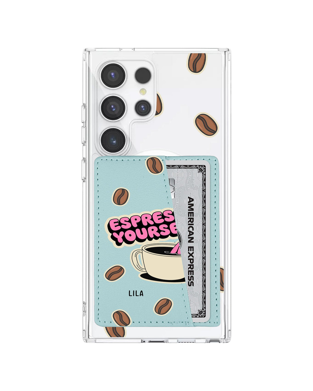 Android Leather Wallet Case - Espresso Yourself