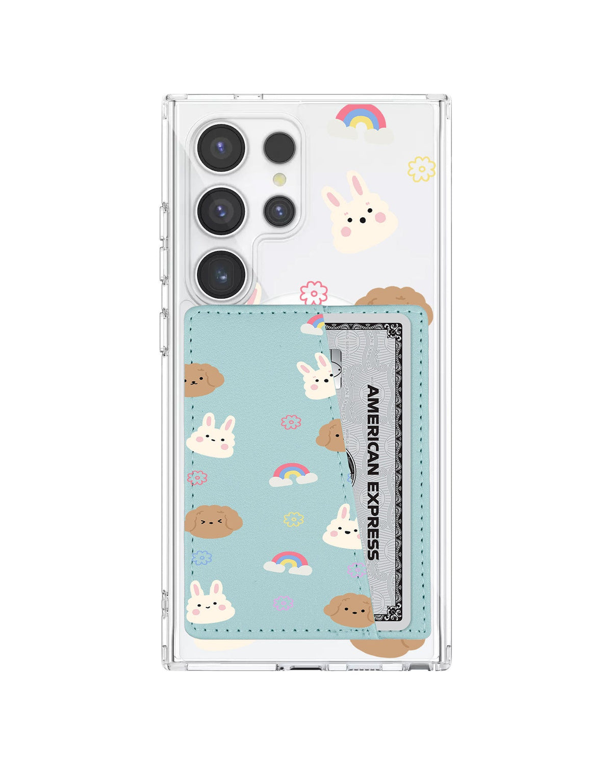 Android Leather Wallet Case - Puppymoji