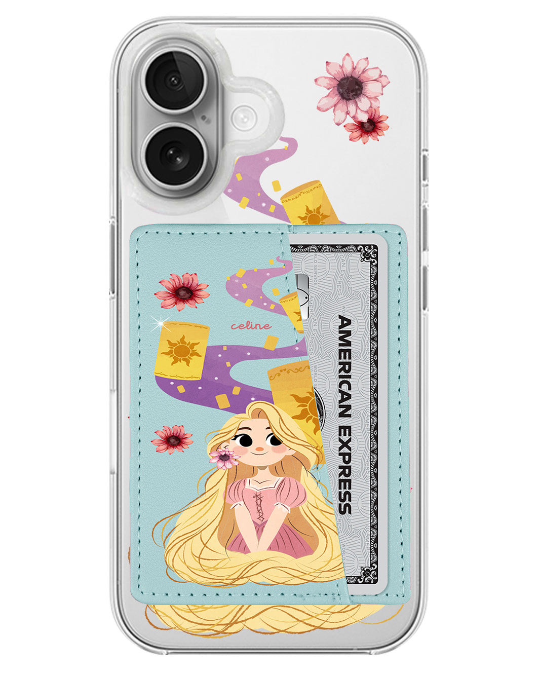 iPhone Leather Wallet Case - Rapunzel 1