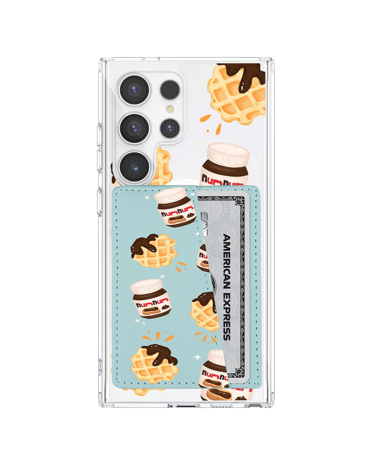 Android Leather Wallet Case - Num Num