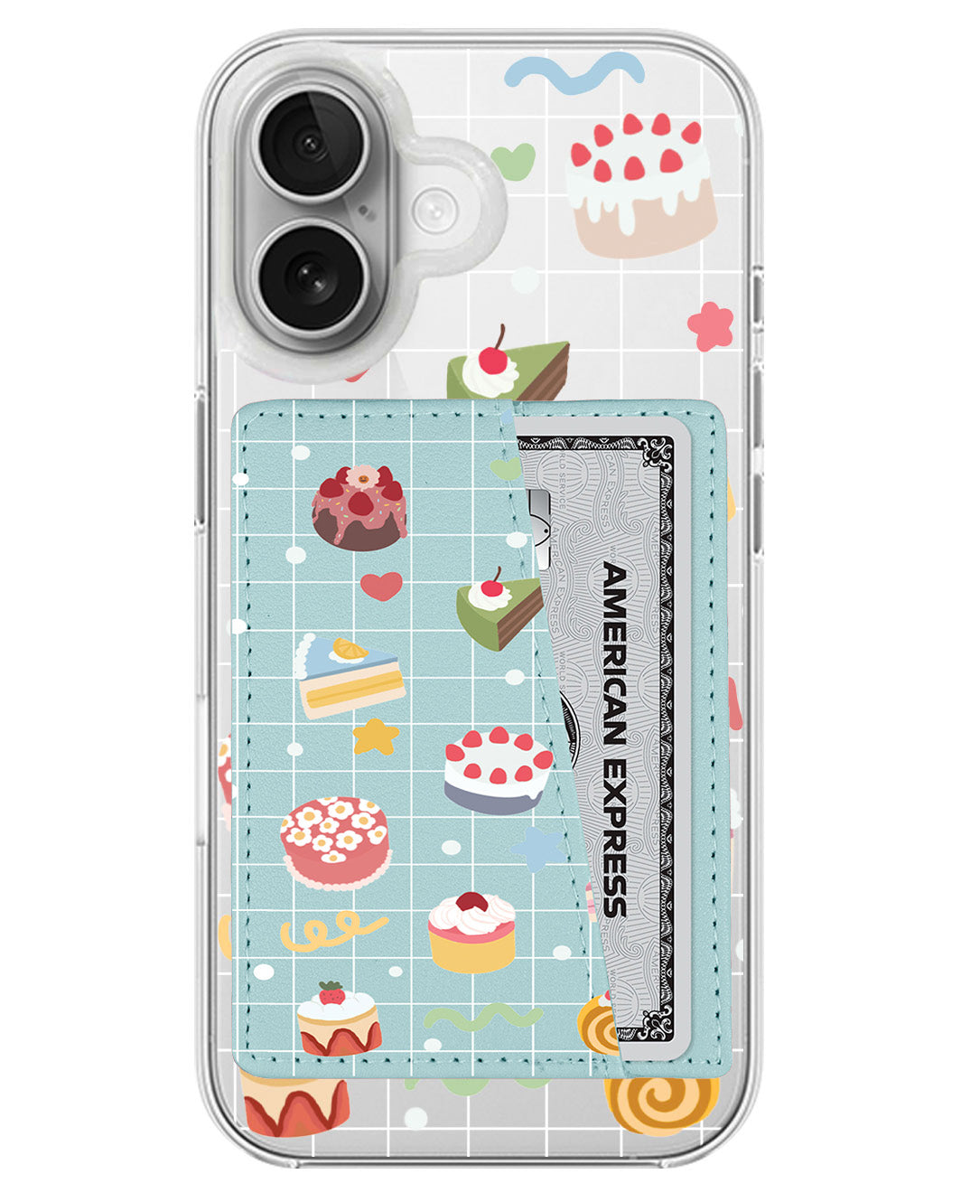 iPhone Leather Wallet Case - Korean Cake
