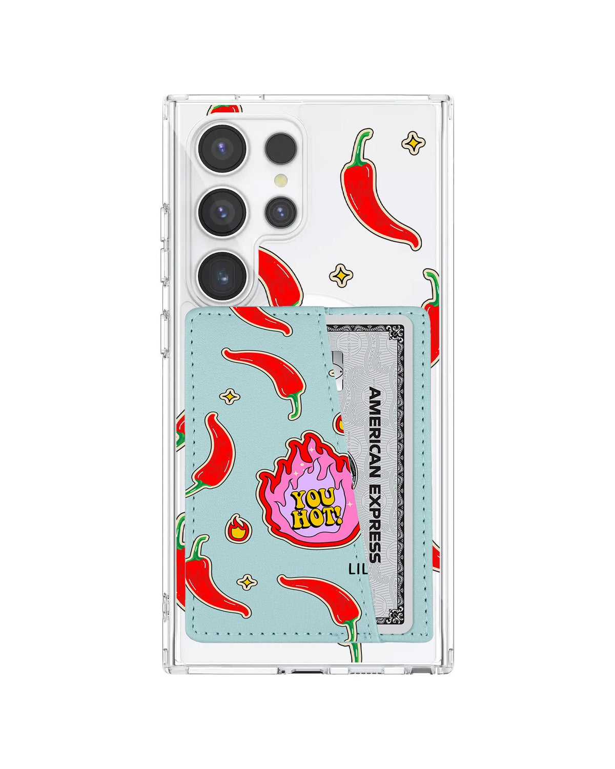 Android Leather Wallet Case - Too Hot To Handle