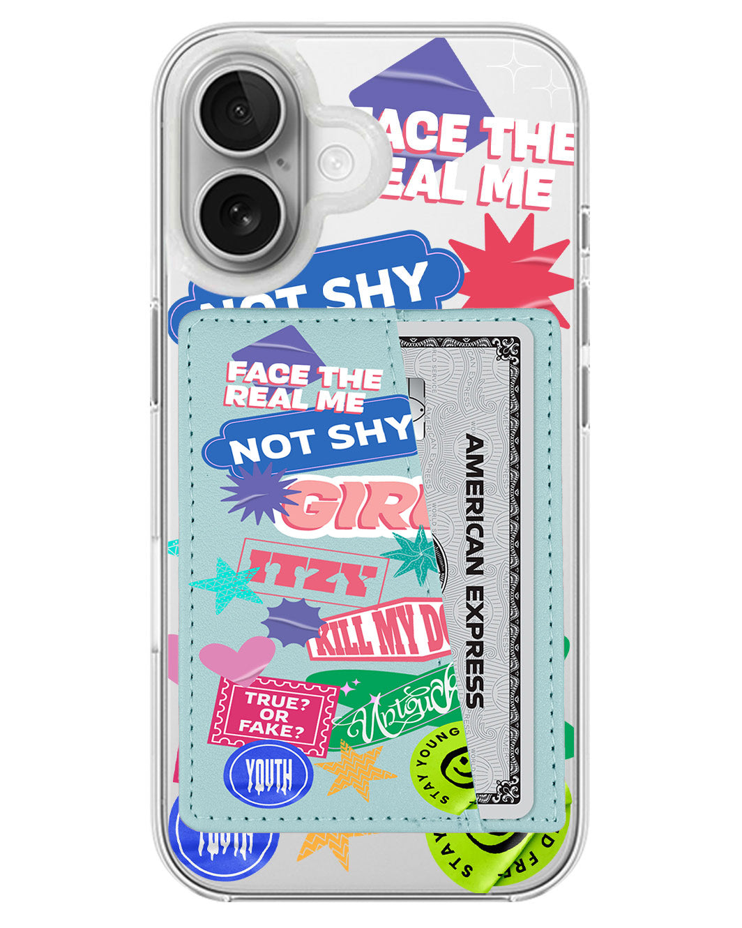 iPhone Leather Wallet Case - Itzy 2