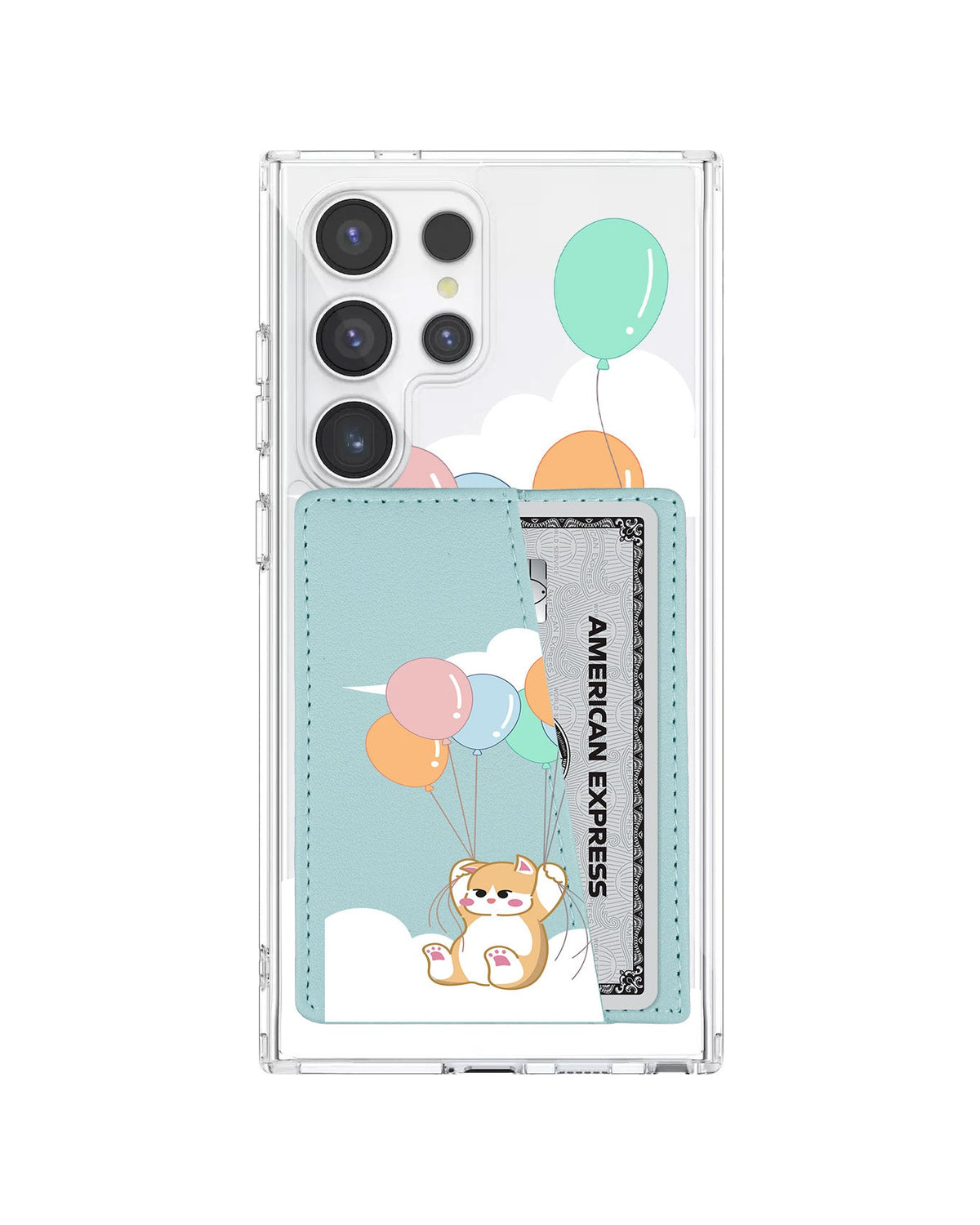 Android Leather Wallet Case - Kitten