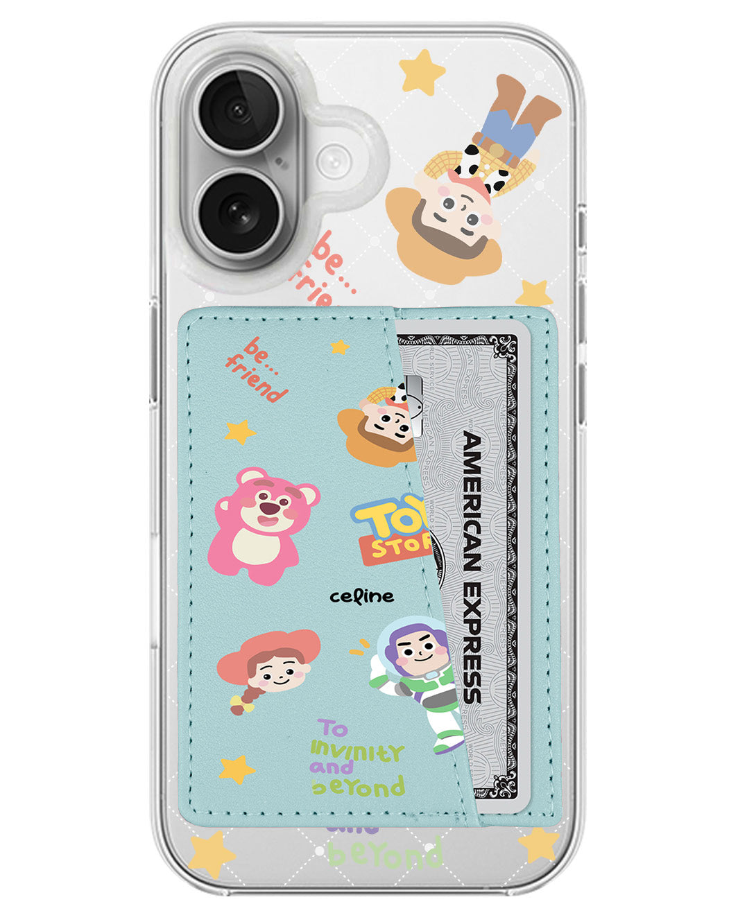 iPhone Leather Wallet Case - Toy Story 1