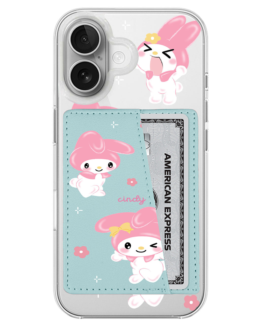 iPhone Leather Wallet Case - My Melody 2
