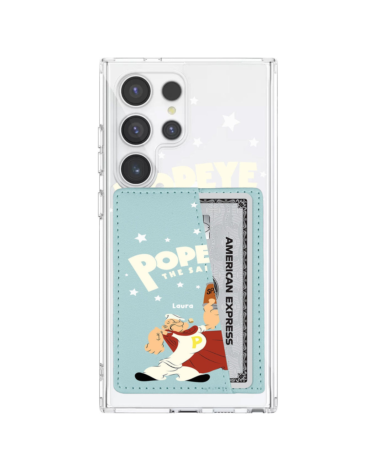 Android Leather Wallet Case - Popeye The Sailor