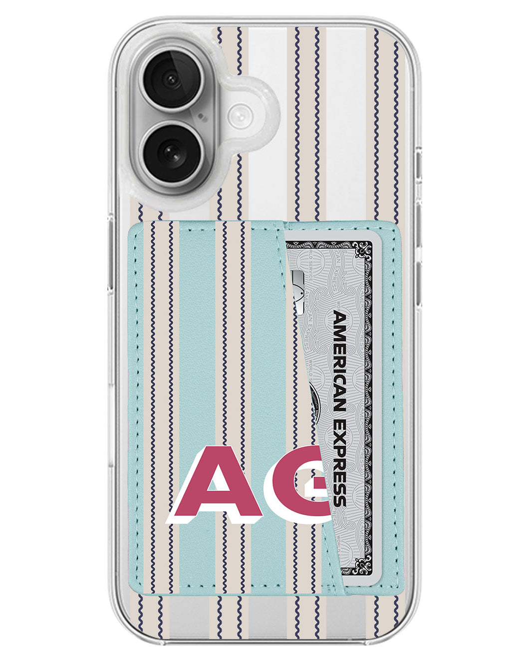 iPhone Leather Wallet Case - Coastal Classic 2