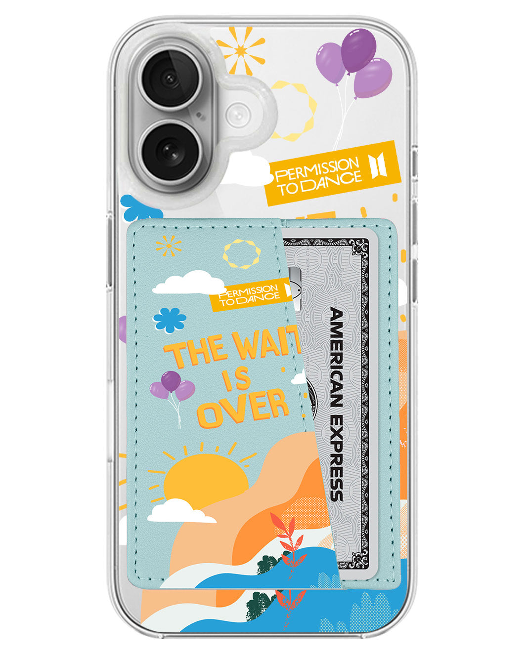 iPhone Leather Wallet Case - BTS 2