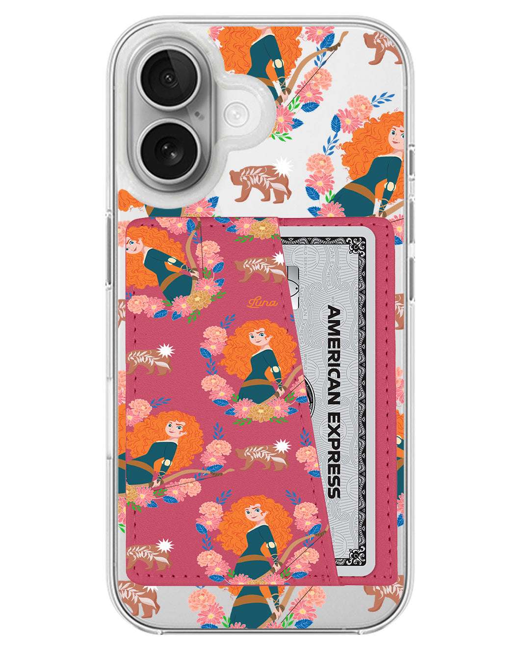 iPhone Leather Wallet Case - Merida