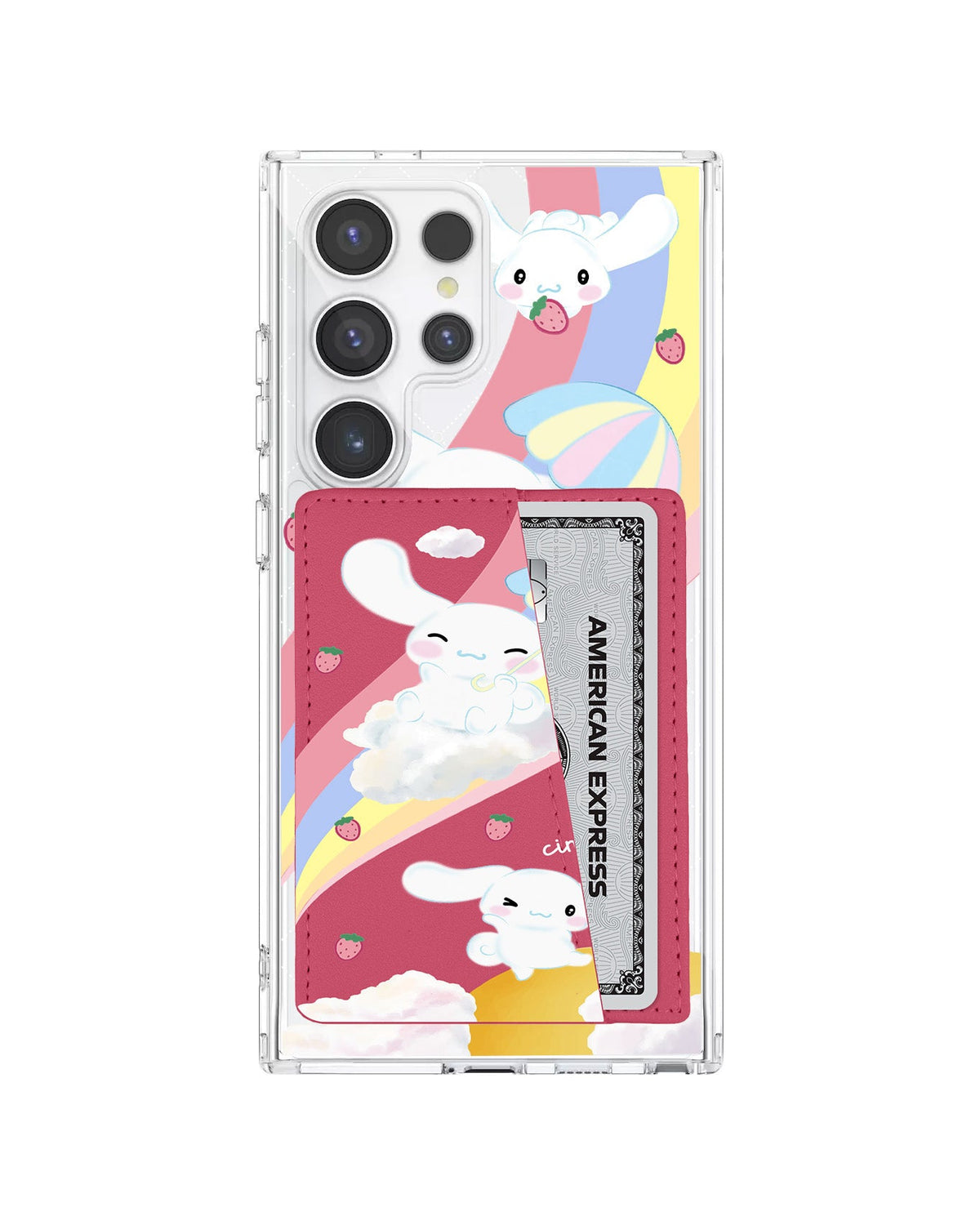 Android Leather Wallet Case - Cinnamoroll Play
