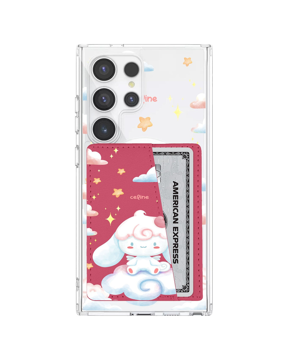 Android Leather Wallet Case - Cinnamoroll