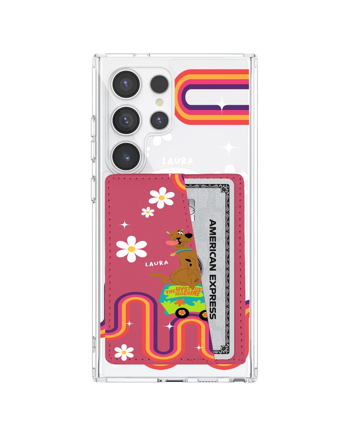 Android Leather Wallet Case - The Mystery Machine