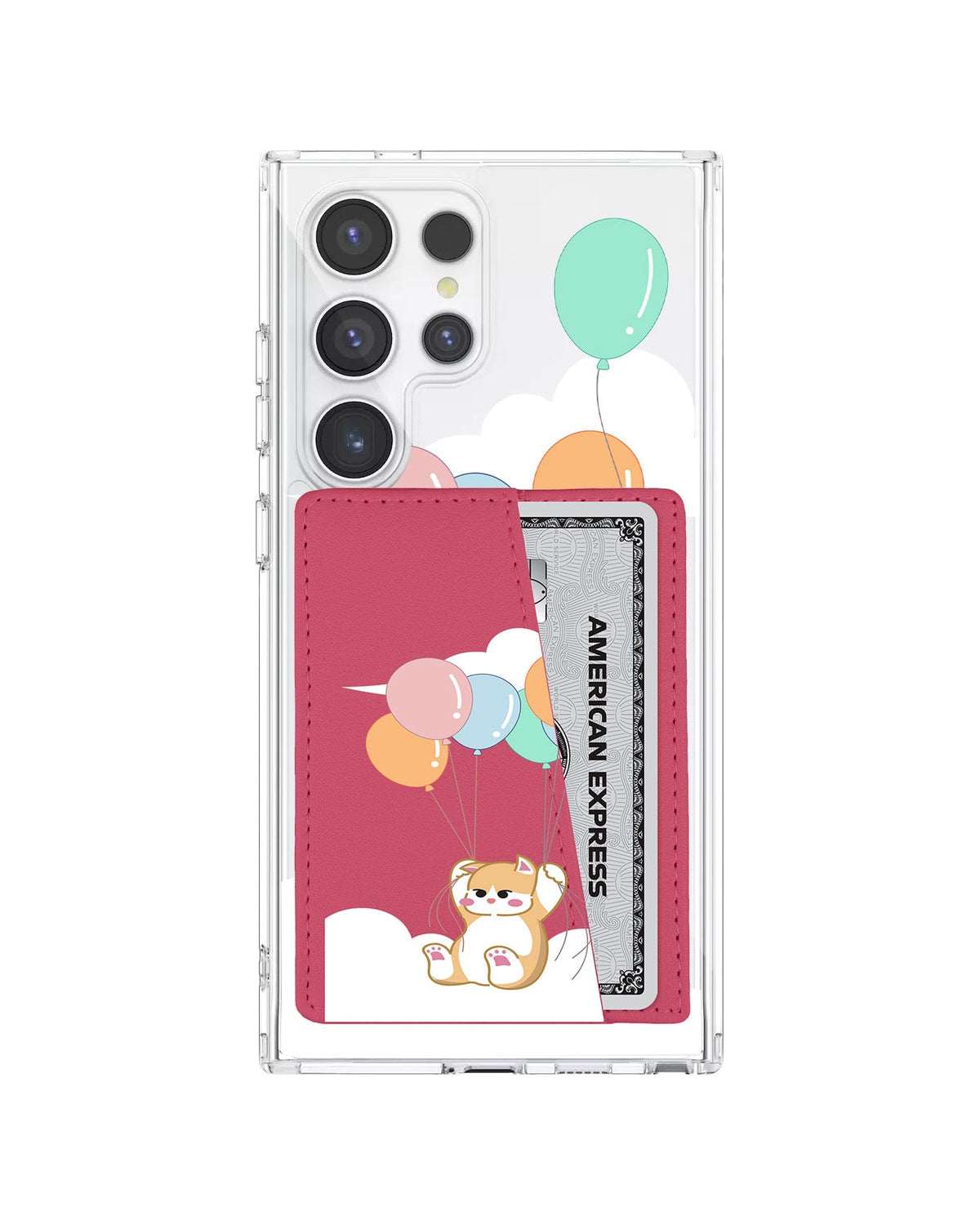 Android Leather Wallet Case - Kitten