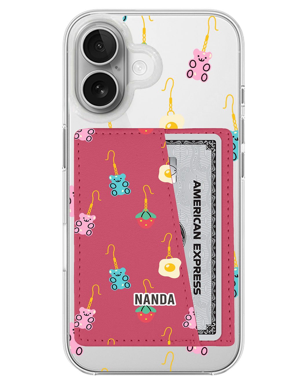 iPhone Leather Wallet Case - Cute Trinkets