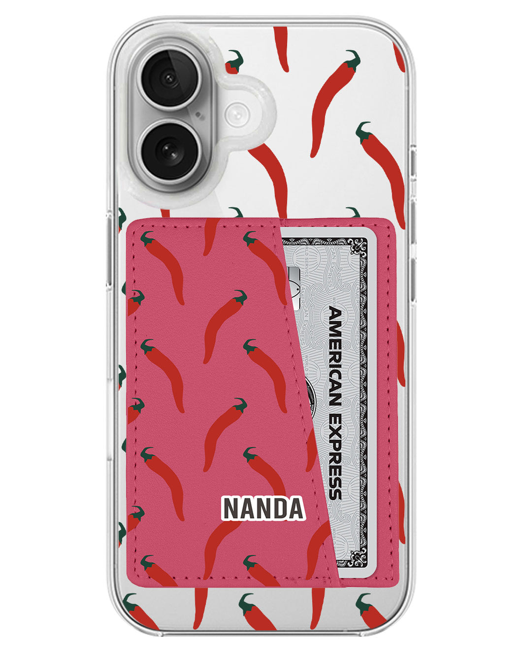 iPhone Leather Wallet Case - Hot Stuff