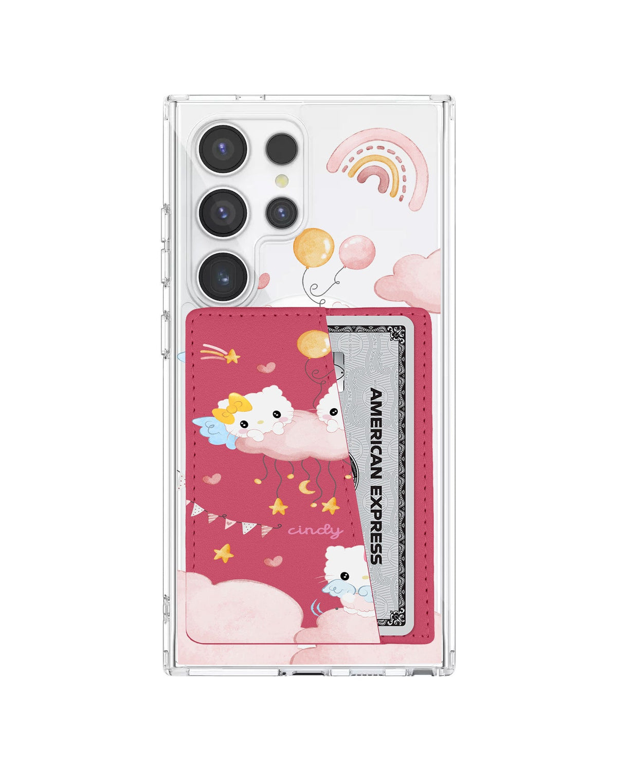Android Leather Wallet Case - Hello Dream