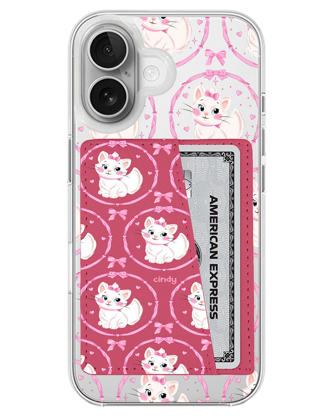 iPhone Leather Wallet Case - Marrie Pattern