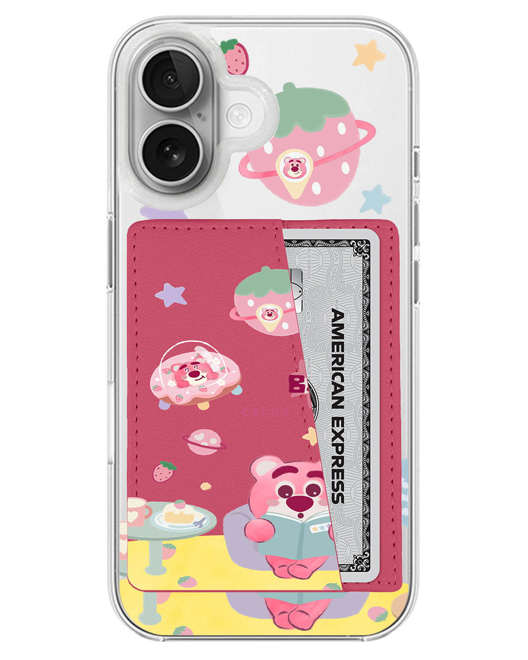 iPhone Leather Wallet Case - Lotso