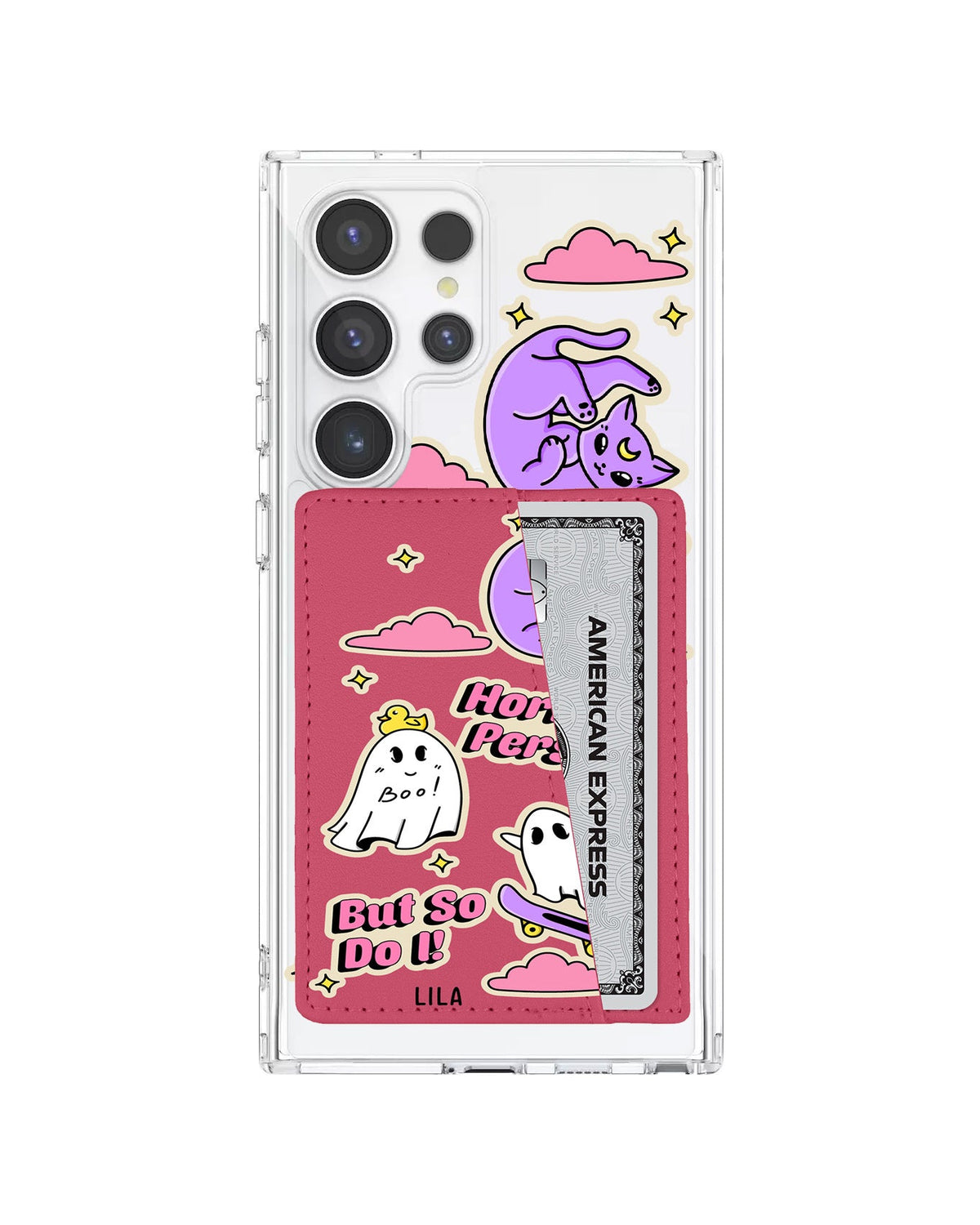 Android Leather Wallet Case - Adorably Haunted