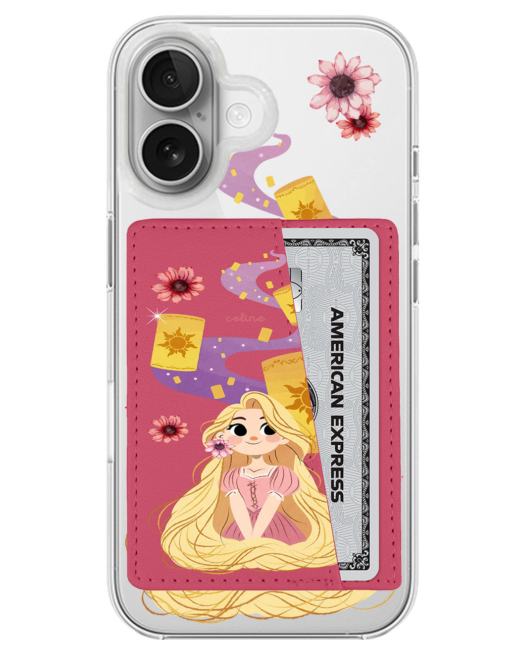 iPhone Leather Wallet Case - Rapunzel 1