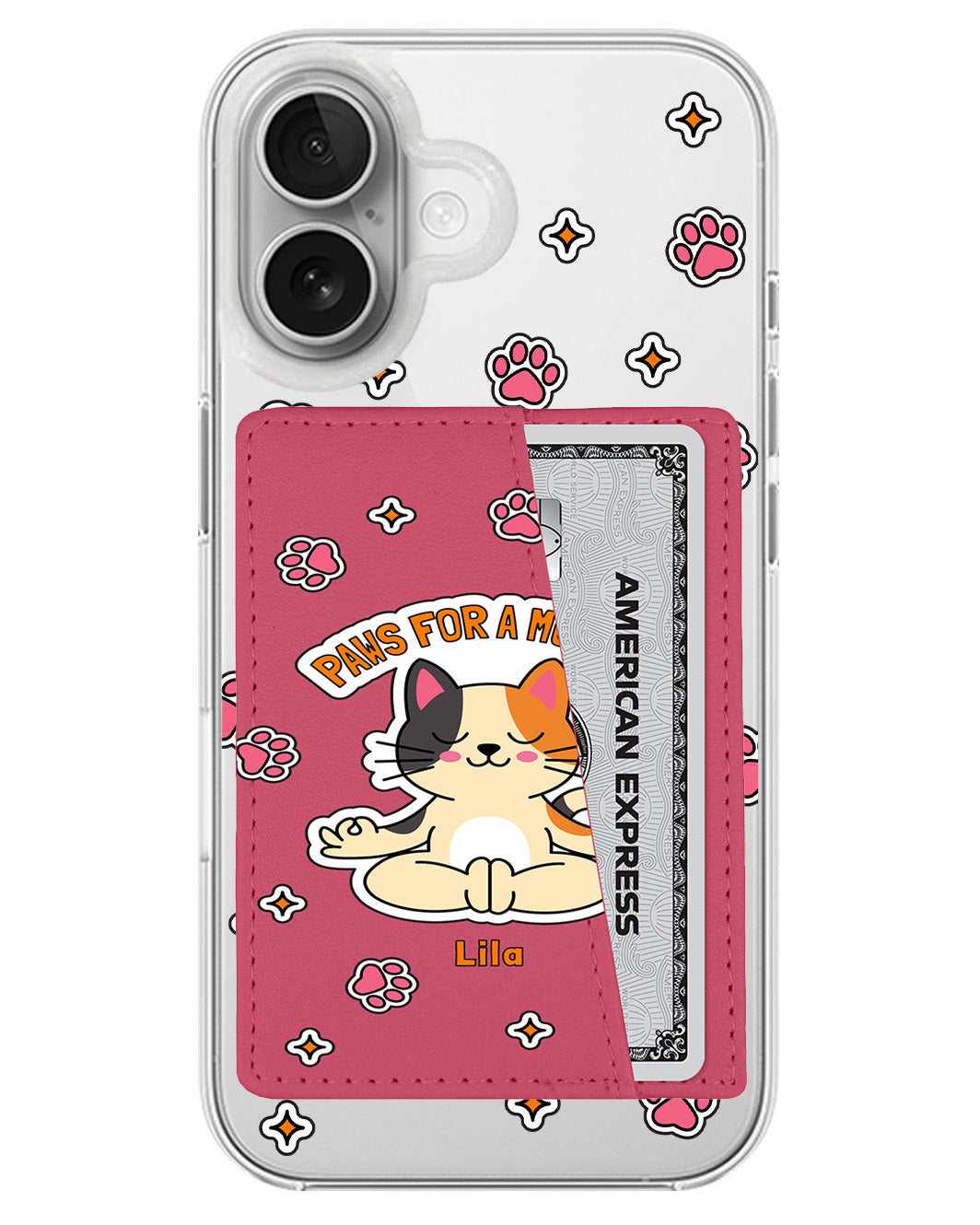 iPhone Leather Wallet Case - Zen & Purrs