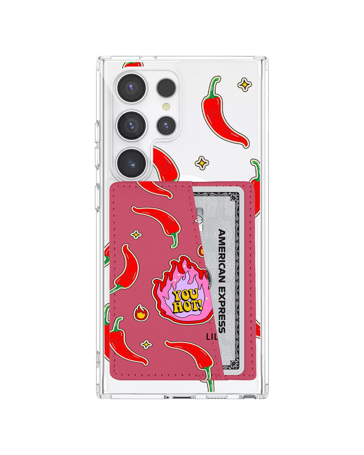 Android Leather Wallet Case - Too Hot To Handle