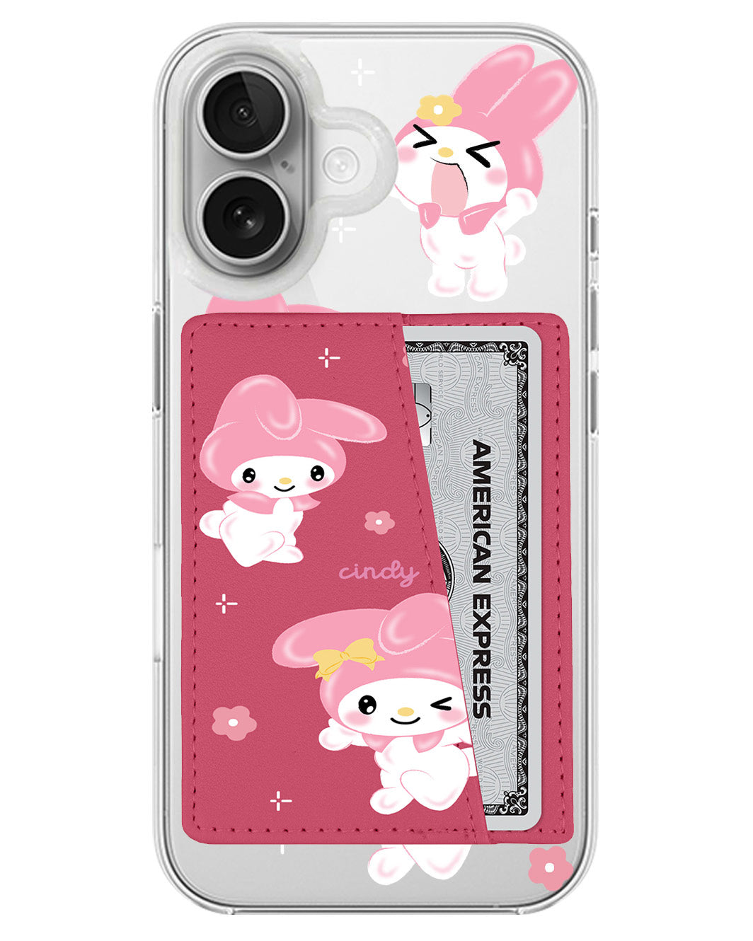 iPhone Leather Wallet Case - My Melody 2