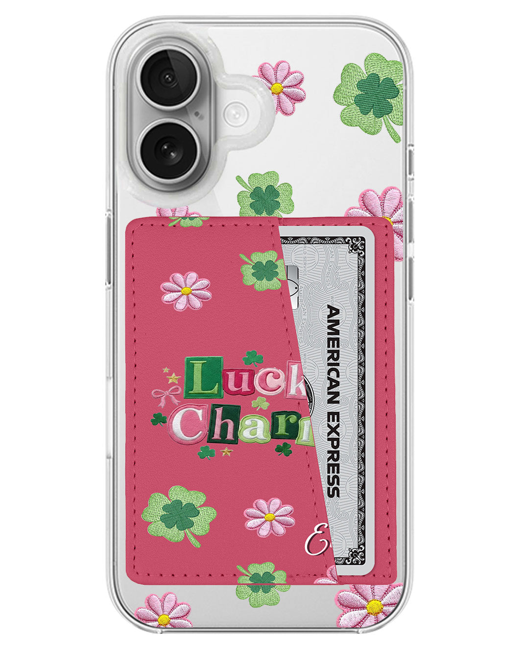 iPhone Leather Wallet Case - Lucky Charms