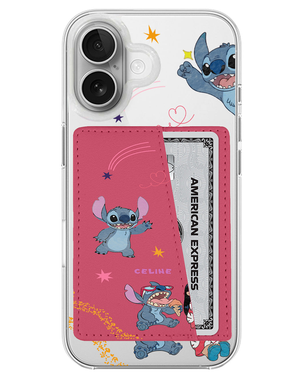 iPhone Leather Wallet Case - Stitch 2