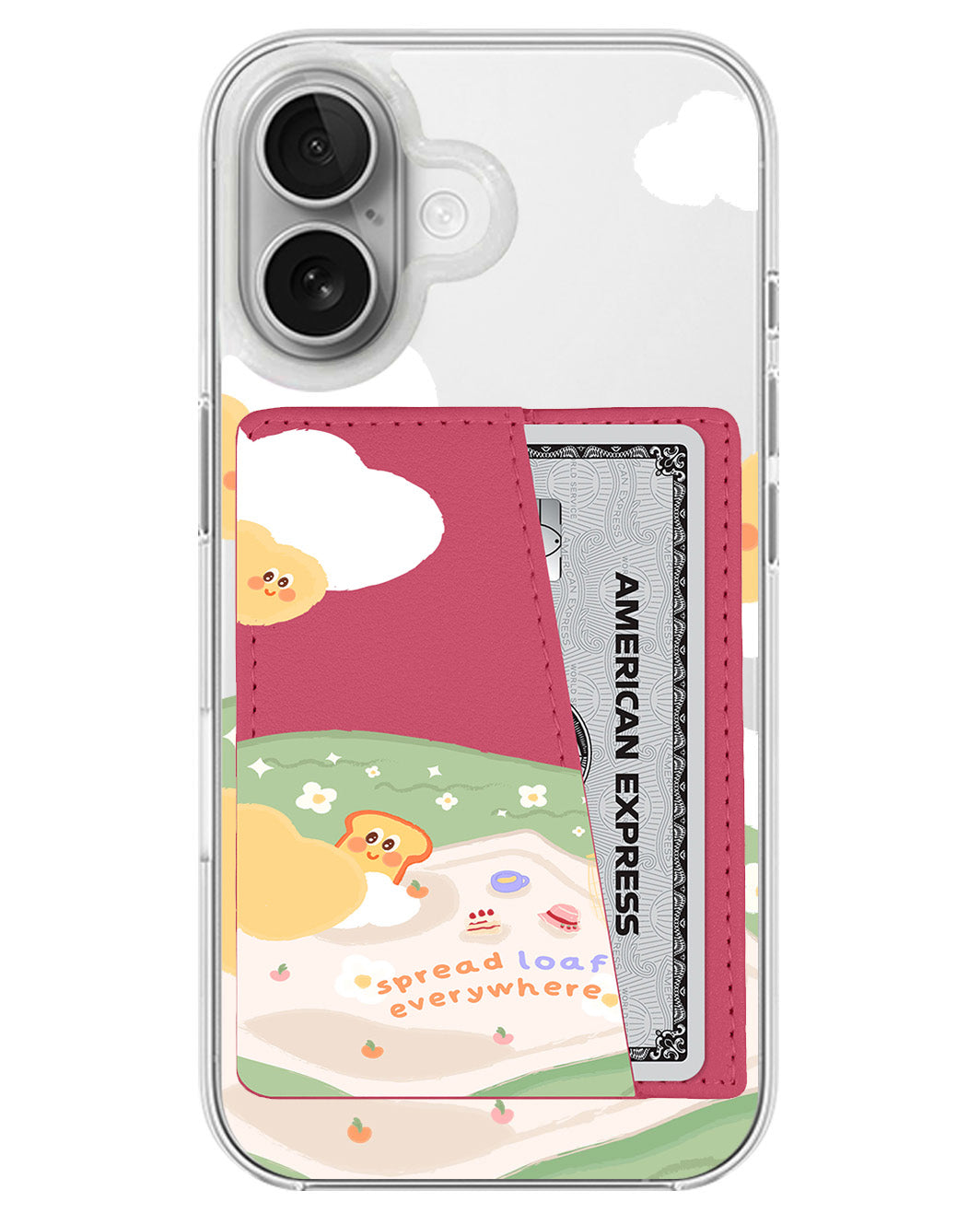 iPhone Leather Wallet Case - Loaf Picnic