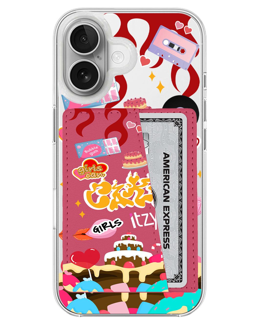 iPhone Leather Wallet Case - Itzy 3