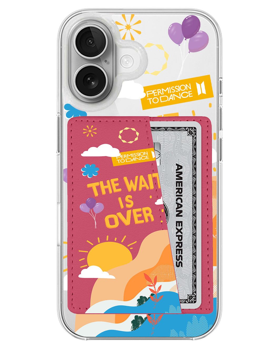 iPhone Leather Wallet Case - BTS 2
