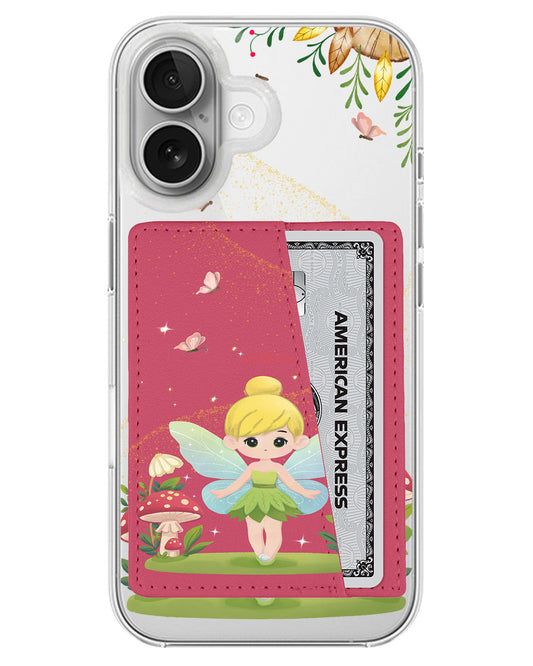 iPhone Leather Wallet Case - Fairy