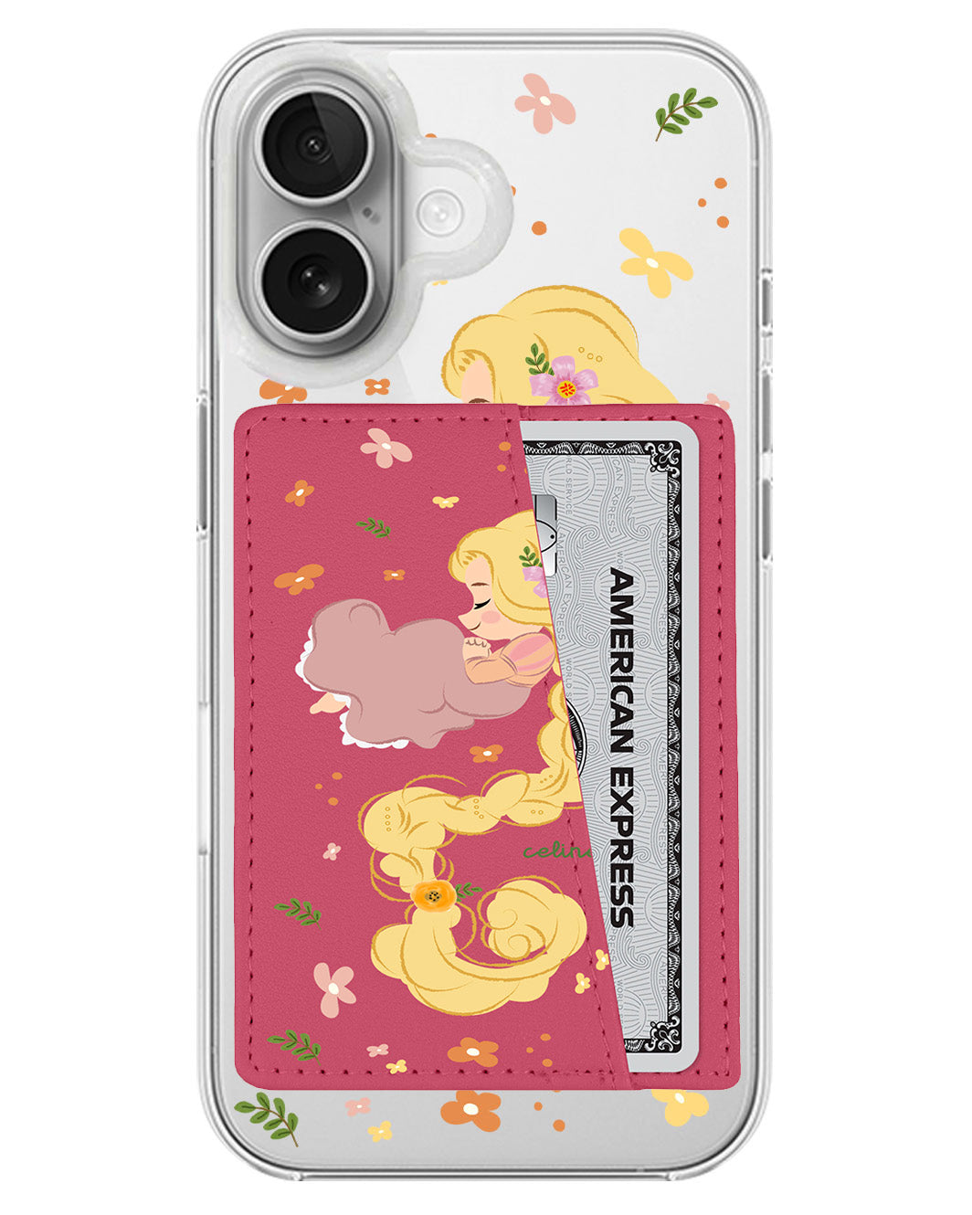 iPhone Leather Wallet Case - Rapunzel 2