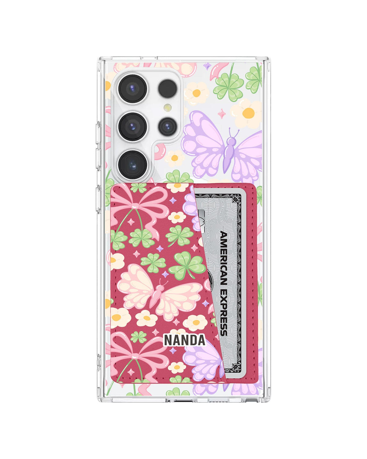 Android Leather Wallet Case - Spring Waltz