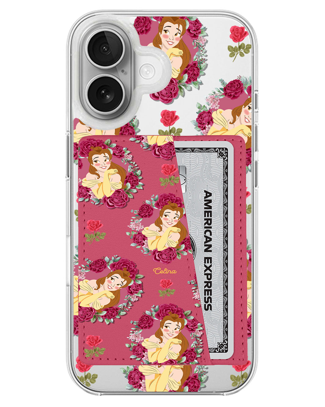iPhone Leather Wallet Case - Belle