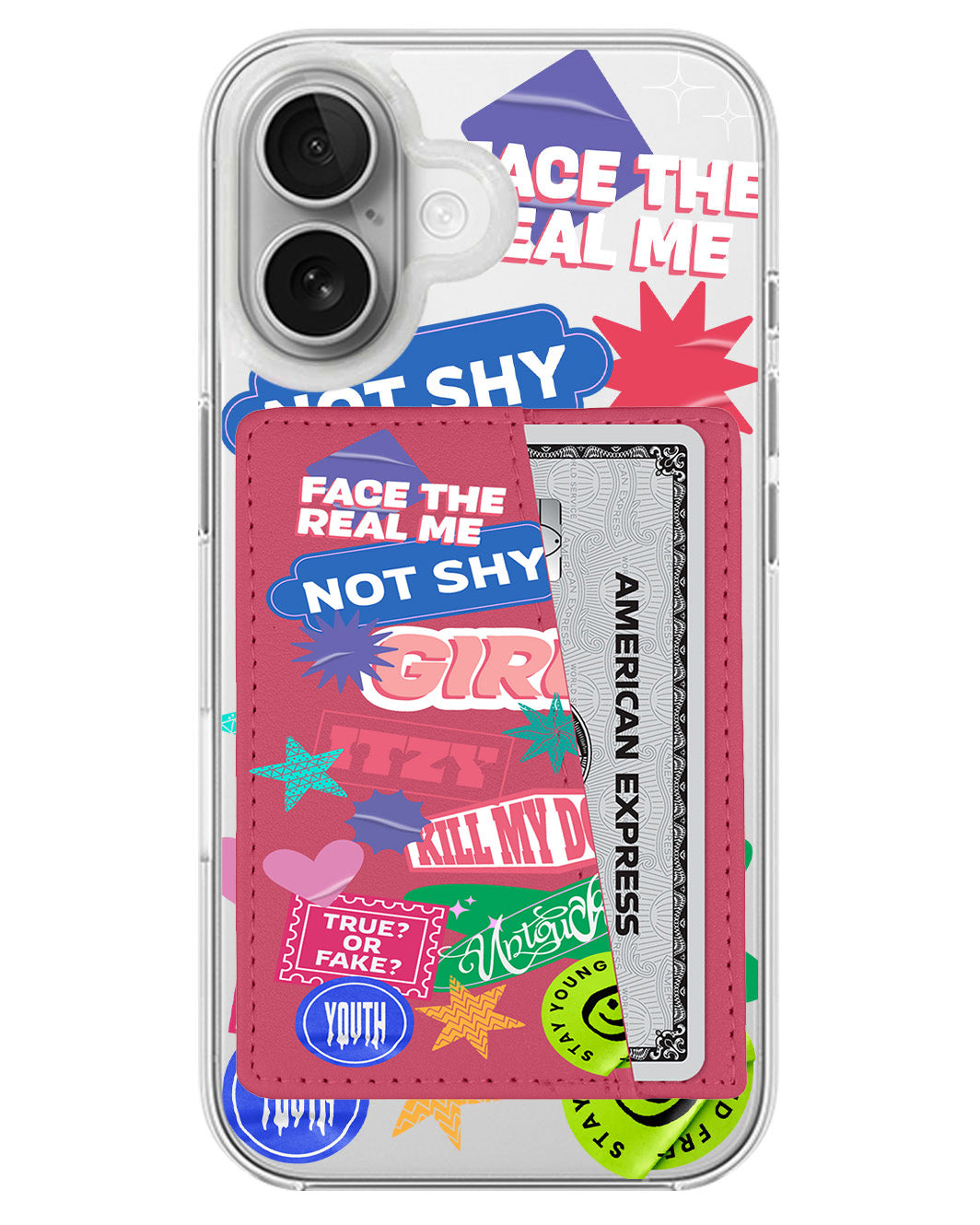 iPhone Leather Wallet Case - Itzy 2
